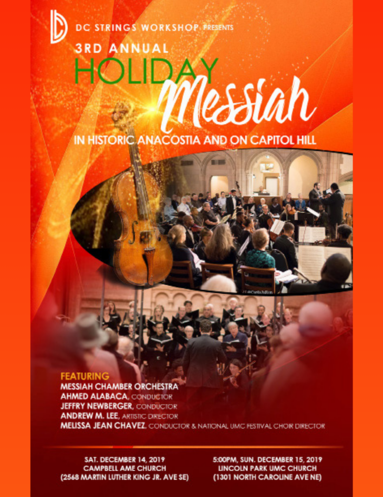 3rd Annual Holiday Messiah Concert DC Strings